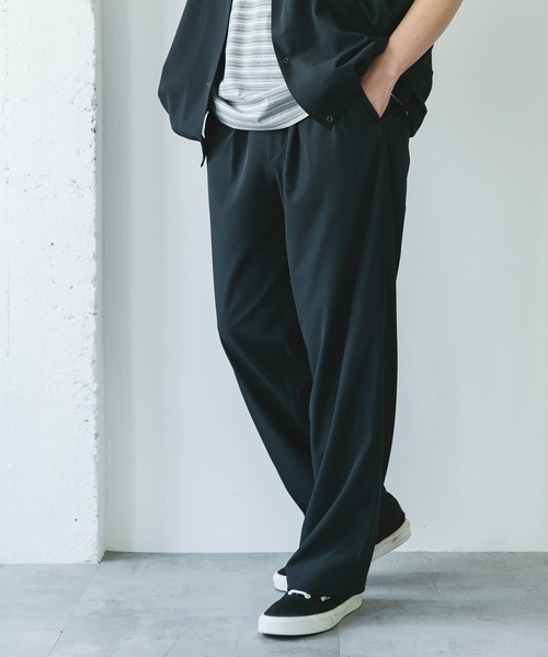 【値下げしました】【新品】GIORGIO ARMAN  イージートラウザーズ URBAN RESEARCH DOORS｜『仁村紗和さん着用』『UR TECH