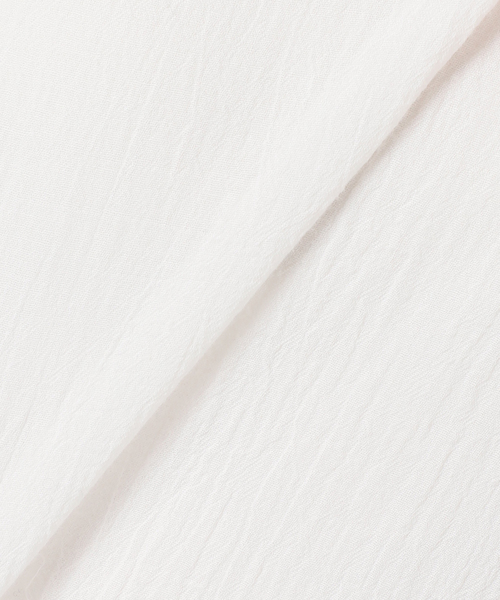 JOURNAL STANDARD(ジャーナルスタンダード)の「《追加2》ソフトガーゼ2WAYビッグプルオーバー(シャツ/ブラウス・レディース・ブラック/ホワイト・FREE)」の8枚目の写真