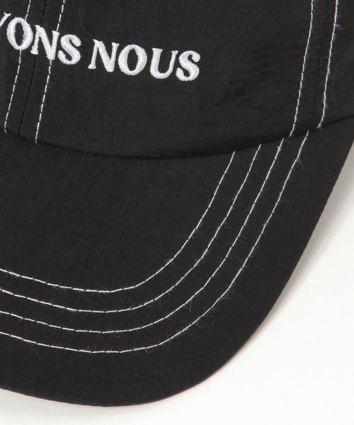 LAKOLE(ラコレ)の「ナイロンロゴ刺繍キャップ / 292082(キャップ・レディース・ブルー/オフホワイト/ブラック・FREE)」の10枚目の写真