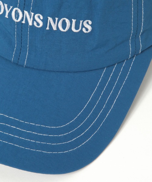 LAKOLE(ラコレ)の「ナイロンロゴ刺繍キャップ / 292082(キャップ・レディース・ブルー/オフホワイト/ブラック・FREE)」の18枚目の写真