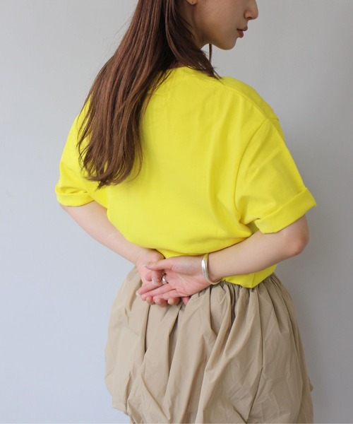 SANSeLF(サンセルフ)の「【SANSeLF】 グラフィックアートプリントTee sanw25s082(Tシャツ/カットソー・レディース・ホワイト/ベージュ/イエロー・FREE)」の21枚目の写真