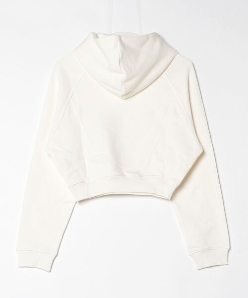 Reebok（リーボック）の「アイコン エレメンツ フーディー / ICON ELEMENTS FT HOODIE（パーカー・レディース・ブラック/アイボリー・XX-LARGE/SMALL/LARGE/X-LARGE/MEDIUM）」の9枚目の写真