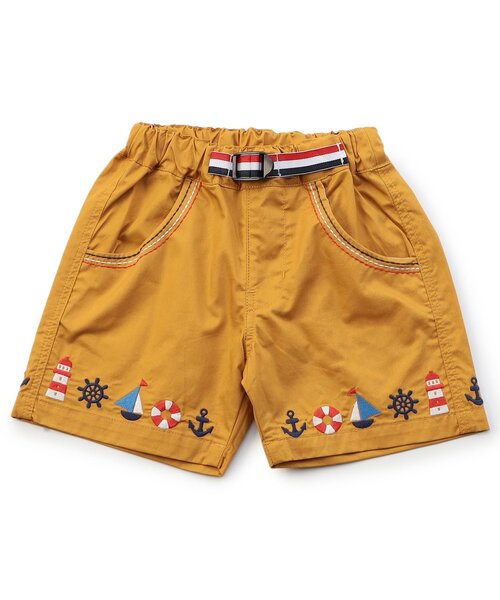 BIT'Z(ビッツ)の「マリン刺繍パンツ(その他パンツ・キッズ・マスタード/ブルー/アイボリー・80/90/95/100/110/120)」の15枚目の写真