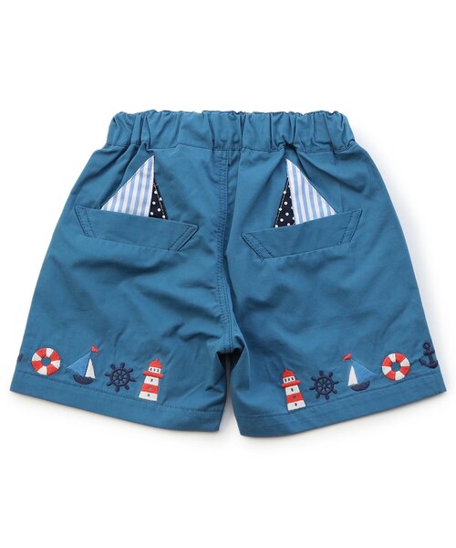 BIT'Z(ビッツ)の「マリン刺繍パンツ(その他パンツ・キッズ・マスタード/ブルー/アイボリー・80/90/95/100/110/120)」の10枚目の写真