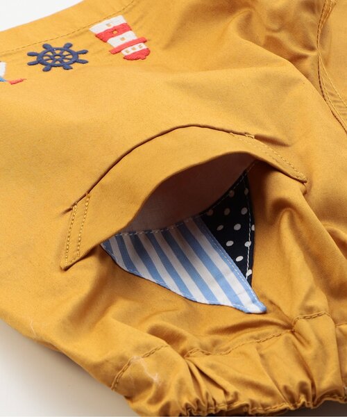 BIT'Z(ビッツ)の「マリン刺繍パンツ(その他パンツ・キッズ・マスタード/ブルー/アイボリー・80/90/95/100/110/120)」の16枚目の写真