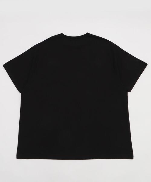 Whinny（ホワイニー）の「Whinny/マイフェイスラブリィティー（Tシャツ/カットソー・レディース・ホワイト/サックスブルー/ブラック・FREE）」の20枚目の写真