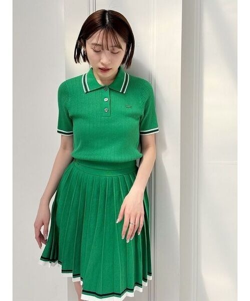 新作新品タグ付き　スナイデル♡ LACOSTE/ポロニット SNIDEL｜LACOSTE/ポロニット | Rakuten Fashion(楽天