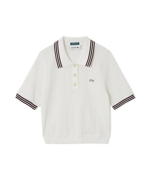 セール】LACOSTE/ポロニット（ニット/セーター）｜LACOSTE
