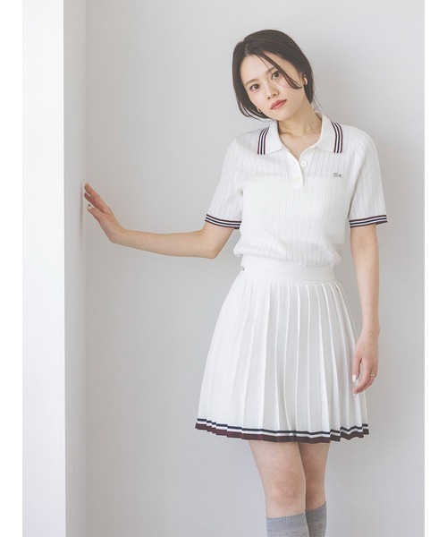 新作新品タグ付き　スナイデル♡ LACOSTE/ポロニット SNIDEL｜LACOSTE/ポロニット | Rakuten Fashion(楽天