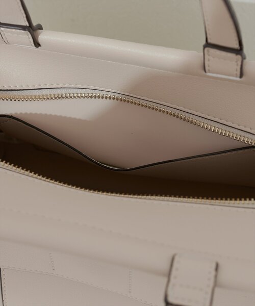 natural couture（ナチュラルクチュール）の「ダブルフラップ２ＷＡＹハンドバッグ（ショルダーバッグ・レディース・ブラック/アイボリー/モカ/イエロー・FREE）」の20枚目の写真