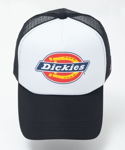 Dickies(ディッキーズ)の「Dickies ロゴ裏メッシュ CAP(キャップ・メンズ・ホワイト/ブラック・FREE)」の4枚目の写真