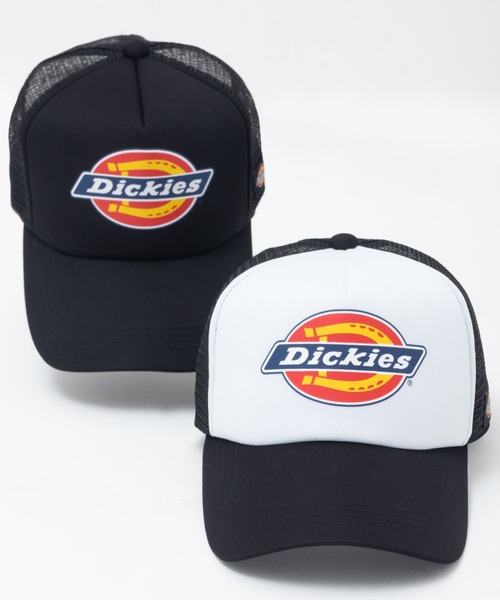 Dickies(ディッキーズ)の「Dickies ロゴ裏メッシュ CAP(キャップ・メンズ・ホワイト/ブラック・FREE)」の3枚目の写真