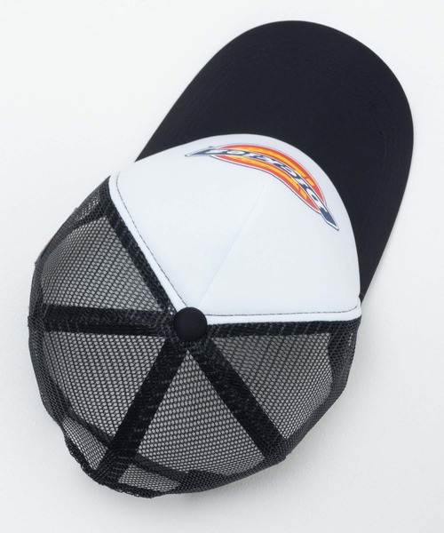 Dickies(ディッキーズ)の「Dickies ロゴ裏メッシュ CAP(キャップ・メンズ・ホワイト/ブラック・FREE)」の7枚目の写真