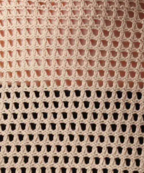 FOREVER 21（フォーエバー トゥエンティーワン）の「【2025SS】メッシュルーズニットプルオーバー（ニット/セーター・レディース・ブラック/ナチュラル/ブラウン・FREE）」の15枚目の写真