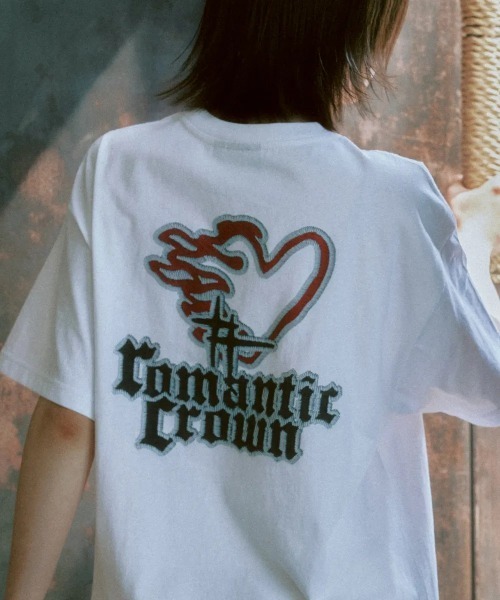 tシャツ A'GEM/9 × .kom 「ROMANTIC CROWN/ロマンティック クラウン」SCRIBBLE SHINING L/S /スクリブ A'GEM/9 × .kom 『ROMANTIC CROWN/ロマンティック クラウン