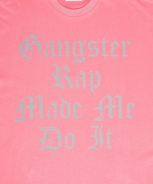 a.p.o.v.（エーピーオービー）の「a.p.o.v. ギャングスタロゴデザインプリントオーバーサイズTシャツ（Tシャツ/カットソー・メンズ・ピンク/ブラック/ホワイト・ONESIZE）」の11枚目の写真