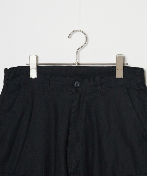 ROOPTOKYO（ループトウキョウ）の「TWILL CARGO SHORT PANTS カーゴショーツ（カーゴパンツ・メンズ・カーキ/ブラック・L/M）」の17枚目の写真