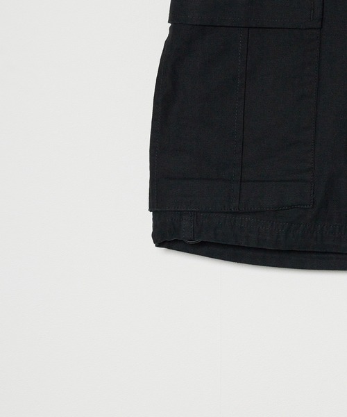 ROOPTOKYO（ループトウキョウ）の「TWILL CARGO SHORT PANTS カーゴショーツ（カーゴパンツ・メンズ・カーキ/ブラック・L/M）」の18枚目の写真