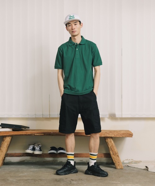 ROOPTOKYO（ループトウキョウ）の「TWILL CARGO SHORT PANTS カーゴショーツ（カーゴパンツ・メンズ・カーキ/ブラック・L/M）」の6枚目の写真