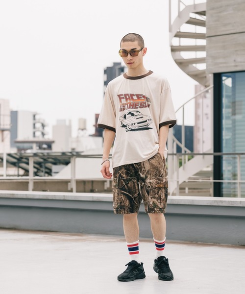 ROOPTOKYO（ループトウキョウ）の「TWILL CARGO SHORT PANTS カーゴショーツ（カーゴパンツ・メンズ・カーキ/ブラック・L/M）」の10枚目の写真