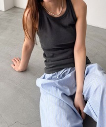 CANAL JEAN | El mar　ピグメントタンクトップ(タンクトップ)