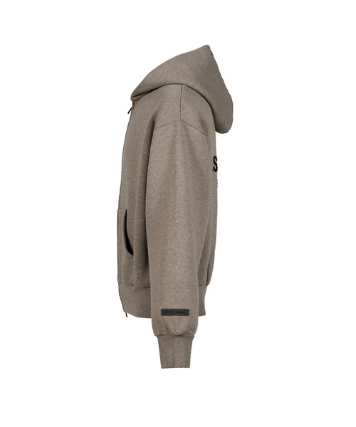 FOG ESSENTIALS(エフオージーエッセンシャルズ)の「CLASSIC FIT FLEECE ZIP UP HOODIE(パーカー・メンズ・ダークブラウン・X-SMALL/SMALL/MEDIUM/LARGE/X-LARGE)」の3枚目の写真
