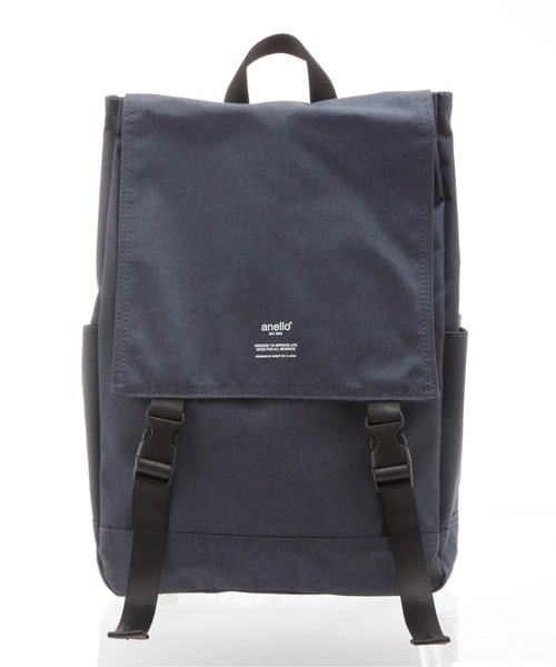 anello（アネロ）の「アネロ anello #AT-H1151 杢調 フラップリュック（バックパック/リュック・レディース・スモークピンク/ブラック/グレー/ネイビー・FREE）」の4枚目の写真