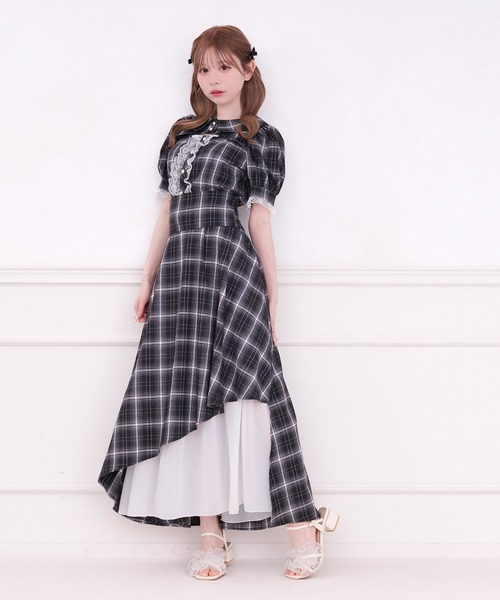 apres jour(アプレジュール)の「【SET着用可能】フロントオープン襟付きブラウス(シャツ/ブラウス・レディース・ホワイト/ブラック/ブラウン系その他/ブラック系その他・X-LARGE/フリー)」の15枚目の写真