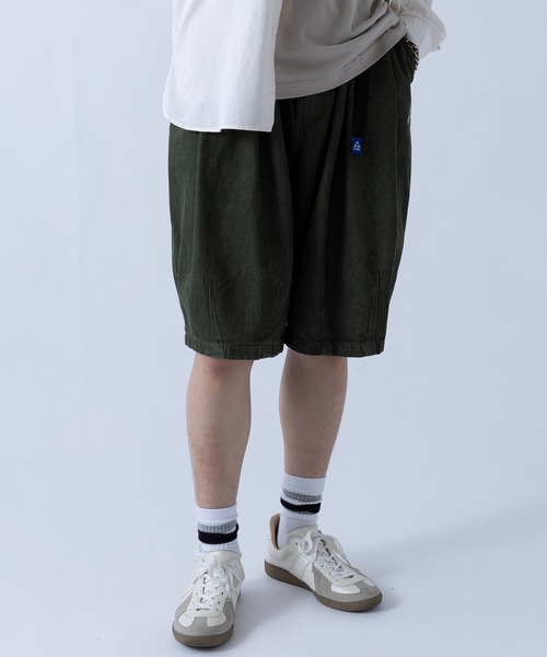 GERRY（ジェリー）の「【GERRY】タックワイドショートパンツ079860（その他パンツ・メンズ・カーキ/ブルー/ベージュ/ネイビー/パープル・L/M/LL/S）」の16枚目の写真