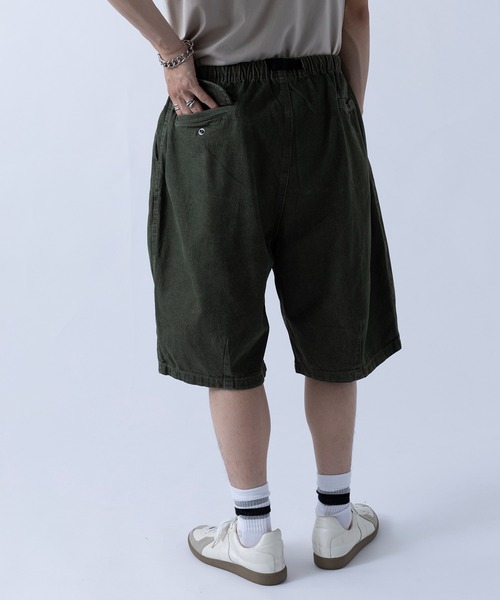 GERRY（ジェリー）の「【GERRY】タックワイドショートパンツ079860（その他パンツ・メンズ・カーキ/ブルー/ベージュ/ネイビー/パープル・L/M/LL/S）」の20枚目の写真