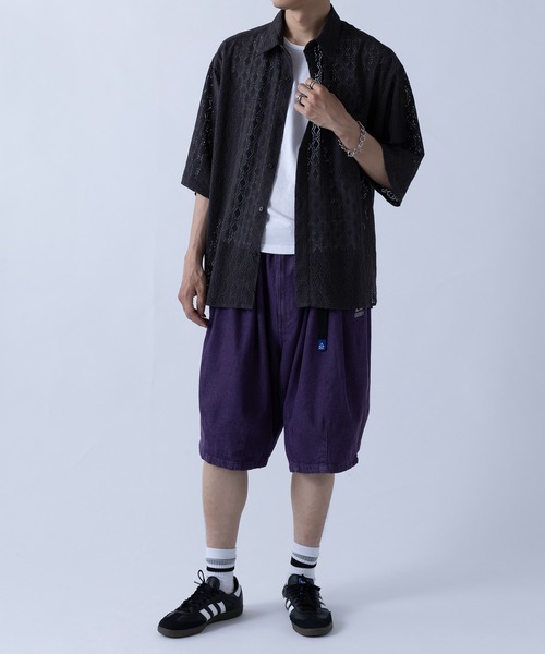 GERRY（ジェリー）の「【GERRY】タックワイドショートパンツ079860（その他パンツ・メンズ・カーキ/ブルー/ベージュ/ネイビー/パープル・L/M/LL/S）」の9枚目の写真