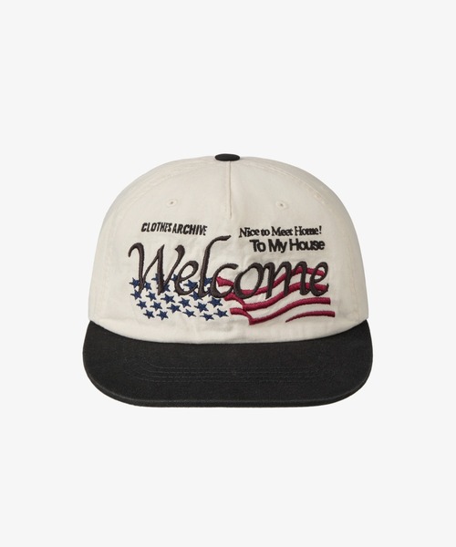 WELCOME WASHED CAP（キャップ）｜aeae（エーイーエーイー）の