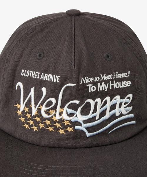 WELCOME WASHED CAP（キャップ）｜aeae（エーイーエーイー）の