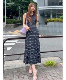スナイデルドットワンピース✨新品未使用✨ snidel スナイデル ドットワンピース