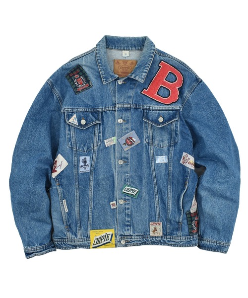 【USED】90’s CHIPIE ワッペン付き デニムジャケット