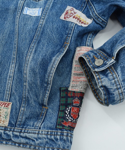 【USED】90’s CHIPIE ワッペン付き デニムジャケット