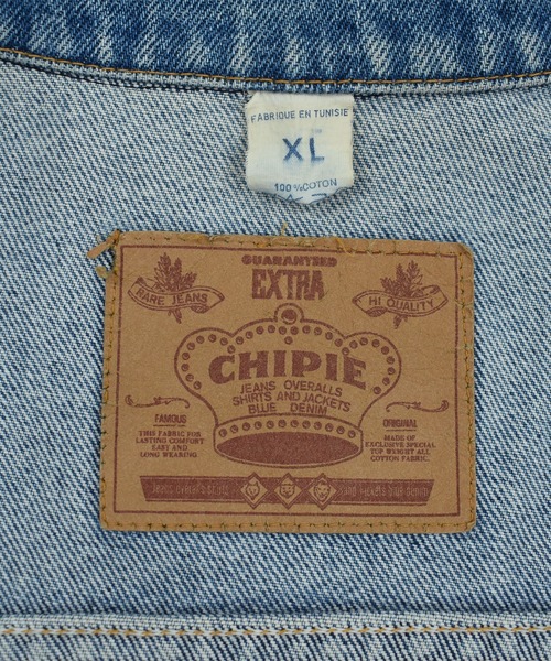 【USED】90’s CHIPIE ワッペン付き デニムジャケット