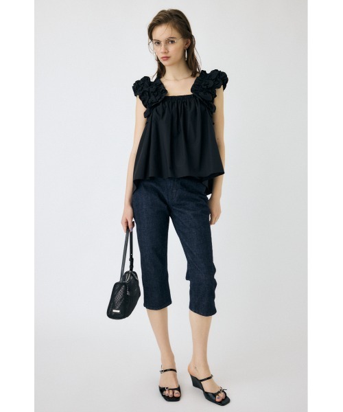 MOUSSY／SHOULDER FRILL ブラウス　マウジー SHOULDER FRILLS トップス（シャツ/ブラウス）｜MOUSSY