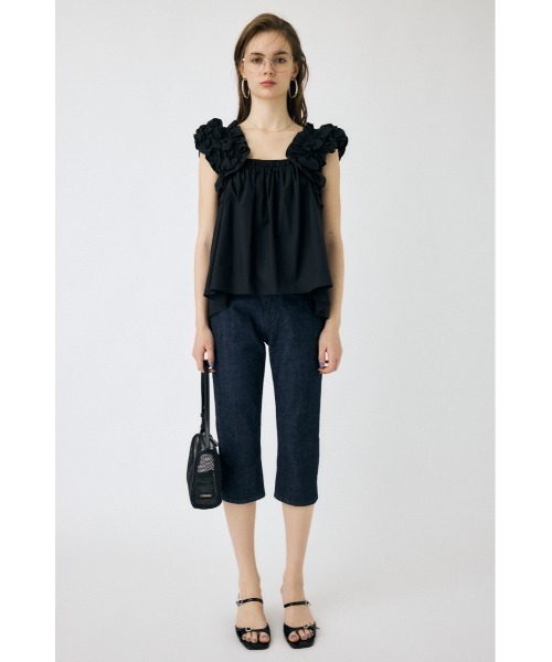 SHOULDER FRILLS トップス（シャツ/ブラウス）｜MOUSSY