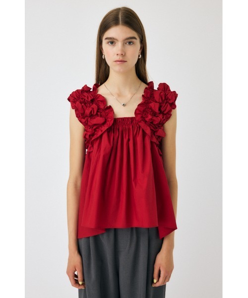 rosemuse shoulder frills blouse ブラウス shoulder frills blouse – BUNNY APARTMENT