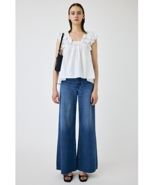 SHOULDER FRILLS トップス（シャツ/ブラウス）｜MOUSSY