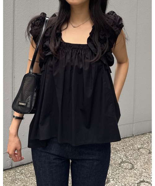 セール】SHOULDER FRILLS トップス（シャツ/ブラウス）｜MOUSSY
