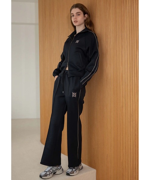 IRAL(アイラル)の「SIDE SLIT PANTS(スラックス・レディース・ブラック/チャコールグレー/グレー・FREE)」の2枚目の写真