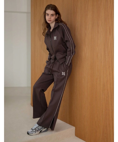 IRAL(アイラル)の「SIDE SLIT PANTS(スラックス・レディース・ブラック/チャコールグレー/グレー・FREE)」の9枚目の写真