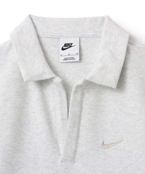 NIKE(ナイキ)の「NIKE AS W NSW ESSNTL SS POLO CRP TO / ナイキ ウィメンズ NSW エッセンシャル S/S ポロ 【SP】(ポロシャツ・レディース・ホワイト・M/S/XS)」の5枚目の写真