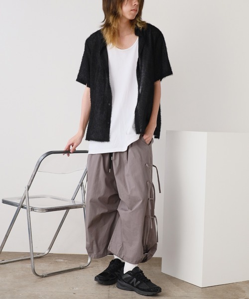 ROOPTOKYO（ループトウキョウ）の「シャギー ショートスリーブシャツ（シャツ/ブラウス・メンズ・ホワイト/ブルー/ブラック・M/L）」の18枚目の写真