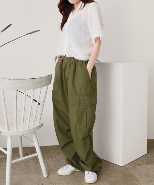 ROOPTOKYO（ループトウキョウ）の「シャギー ショートスリーブシャツ（シャツ/ブラウス・メンズ・ホワイト/ブルー/ブラック・M/L）」の13枚目の写真