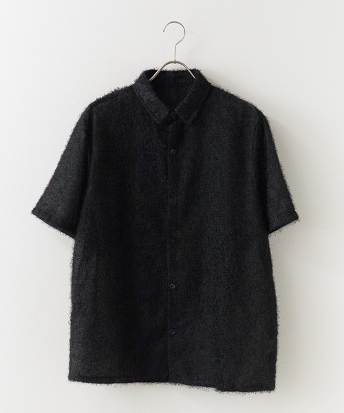 ROOPTOKYO（ループトウキョウ）の「シャギー ショートスリーブシャツ（シャツ/ブラウス・メンズ・ホワイト/ブルー/ブラック・M/L）」の14枚目の写真