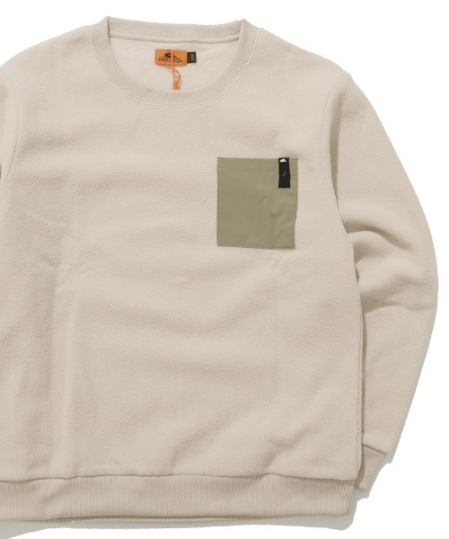 KRIFF MAYER Kid's Collection(クリフメイヤーキッズコレクション)の「【ふんわり裏起毛】かるポカポケクルー(スウェット・キッズ・レッド/ブラウン/サンドベージュ/カーキ/ブラック・140/170/160/150/130/120)」の4枚目の写真