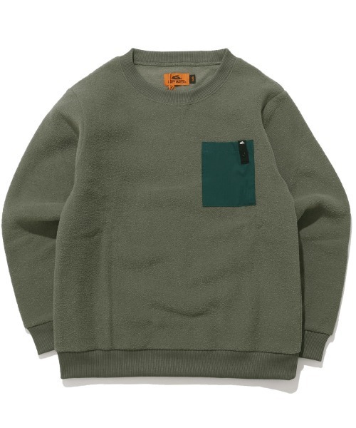 KRIFF MAYER Kid's Collection(クリフメイヤーキッズコレクション)の「【ふんわり裏起毛】かるポカポケクルー(スウェット・キッズ・レッド/ブラウン/サンドベージュ/カーキ/ブラック・140/170/160/150/130/120)」の21枚目の写真